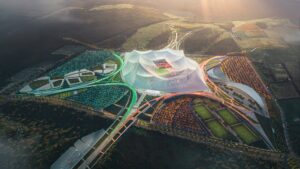 timelapse stade hassan II par timelapse.ma